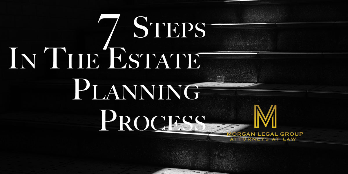 7 steps in the estate planning